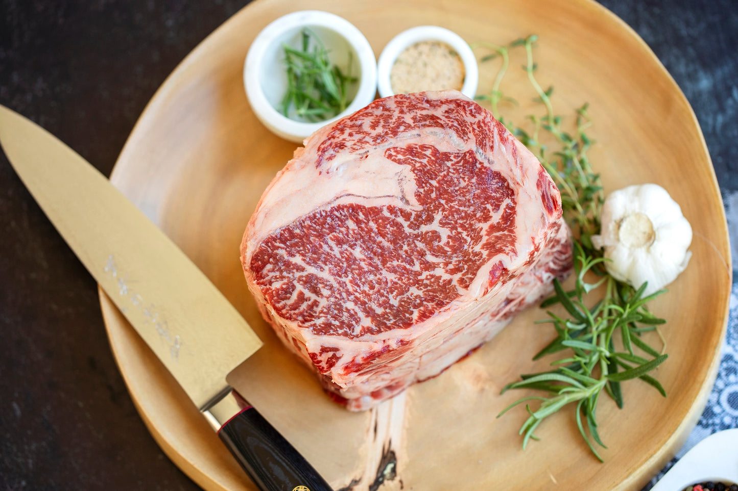 American Wagyu Boneless Rib Eye Roast