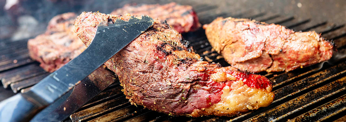  Santa Maria Style American Wagyu Beef Tri-Tip on a Grill