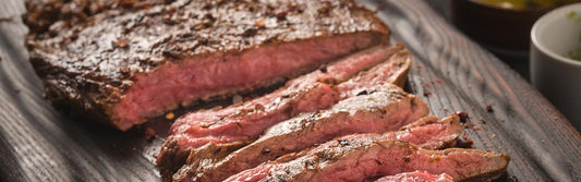 Sangria Flank Steak and Romesco Sauce | Wagyu Beef Recipe